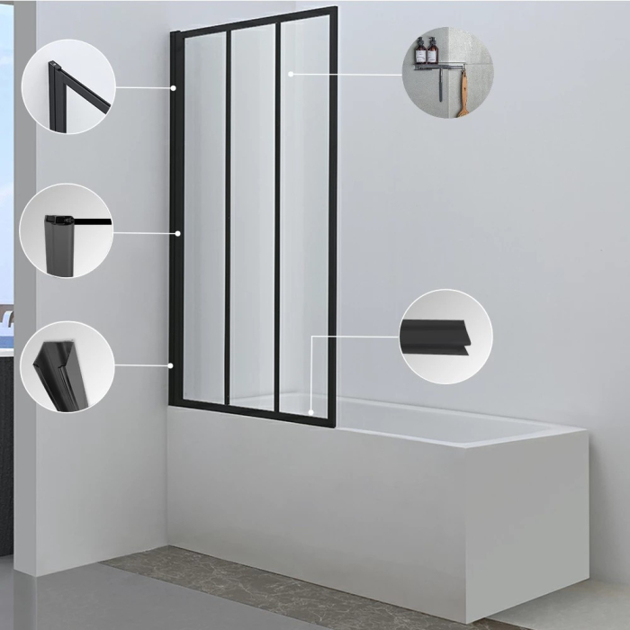 Leziter Paravan de baie Artelo 85x140 cm [6]