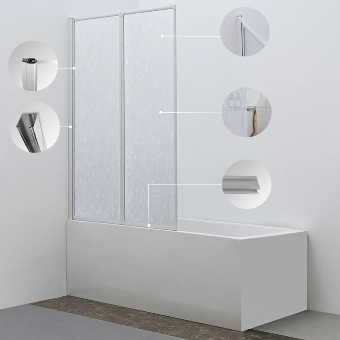 Leziter Paravan de baie Denver 90x140 cm [5]