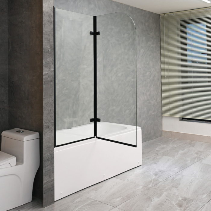 Leziter Paravan de cadă Alor 120x140 cm negru [8]