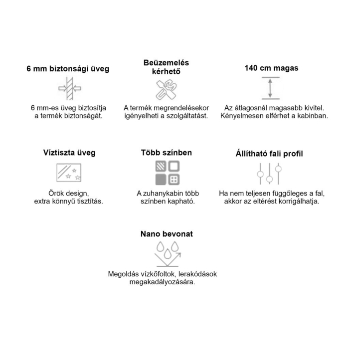 Leziter Paravan de cadă Alor 120x140 cm negru [7]