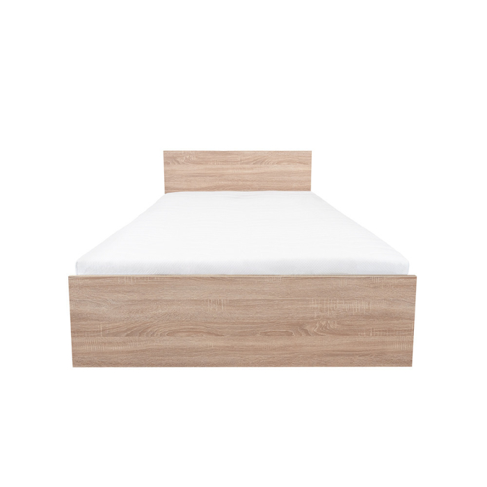 Leziter Pat dublu Miami fără cadru de pat 140x200 cm stejar sonoma-stejar sonoma [4]