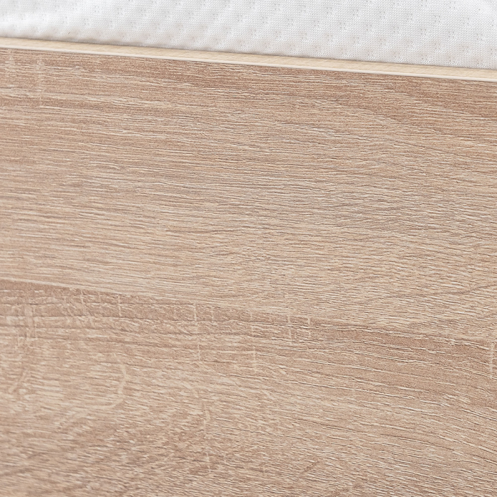 Leziter Pat dublu Miami fără cadru de pat 180x200 cm stejar sonoma-stejar sonoma [5]