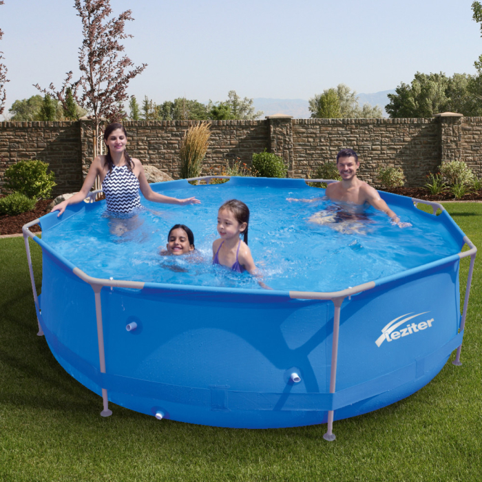 Leziter Piscină Leziter cu cadru metalic 300 x 76 cm [2]