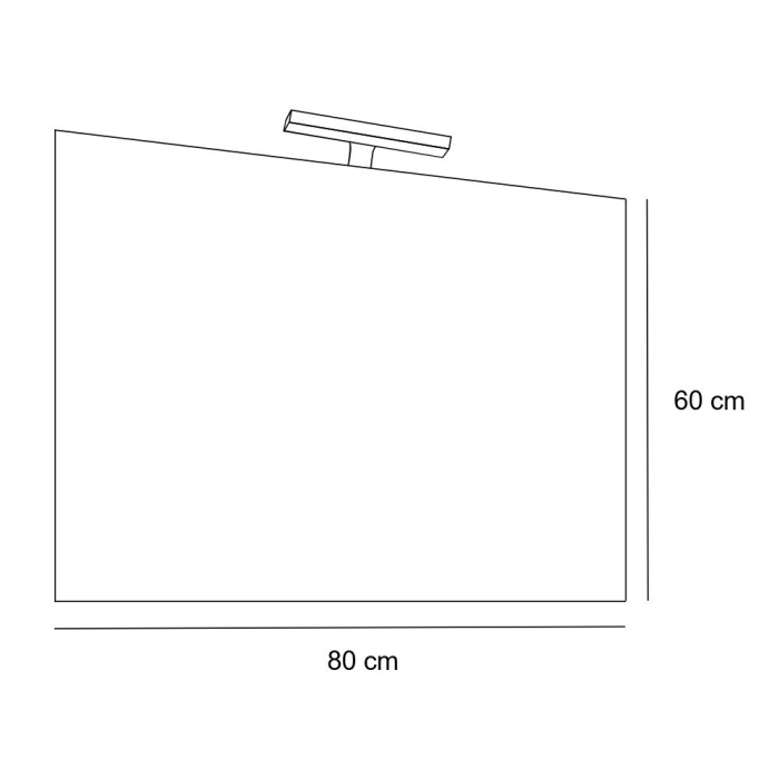 Leziter Porto Prime 80 mobilier de baie complet în nisip roșu [4]