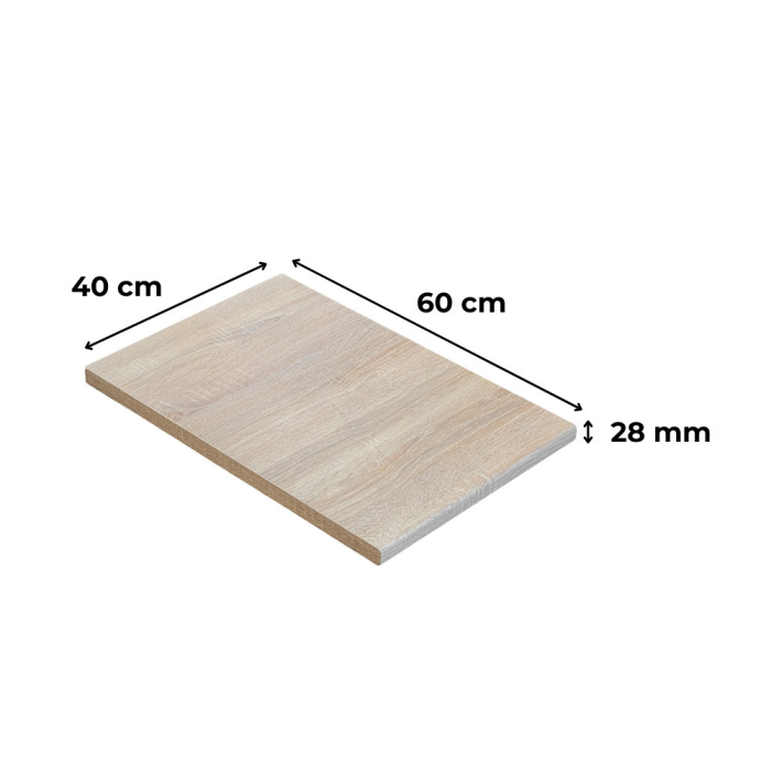 Leziter Praktik 40 blat de lucru stejar sonoma [2]