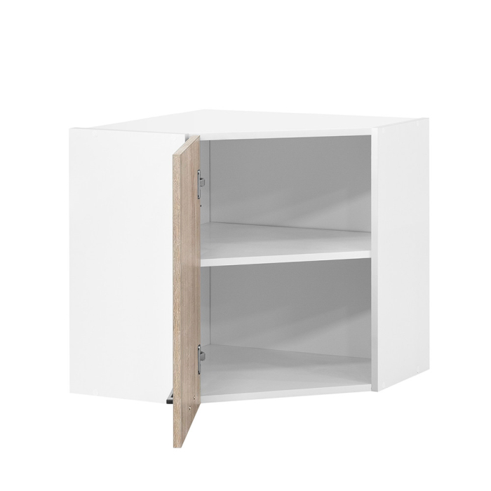 Leziter Praktik 60 dulap de colț superior 1 ușă, stejar alb-sonoma [3]