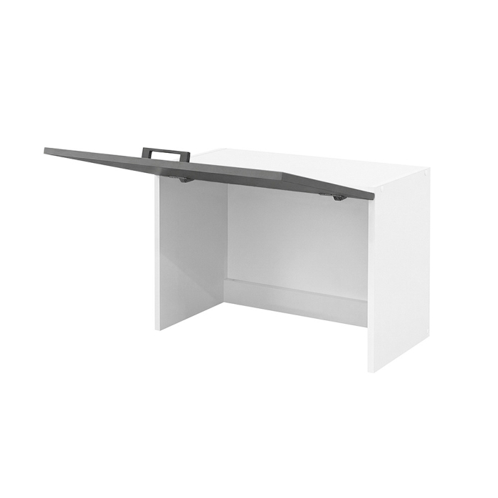 Leziter Praktik 60 unitate de perete cu 1 ușă cu deschidere, alb-antracit [3]