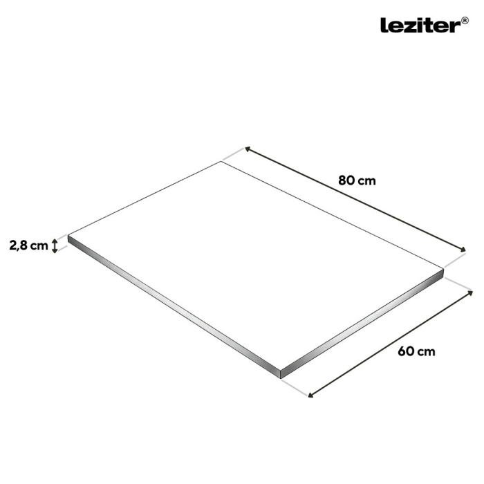 Leziter Praktik 80 blat de bucătărie din beton [2]