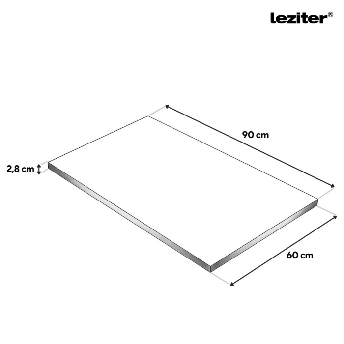 Leziter Praktik 90 blat de bucătărie din beton [2]