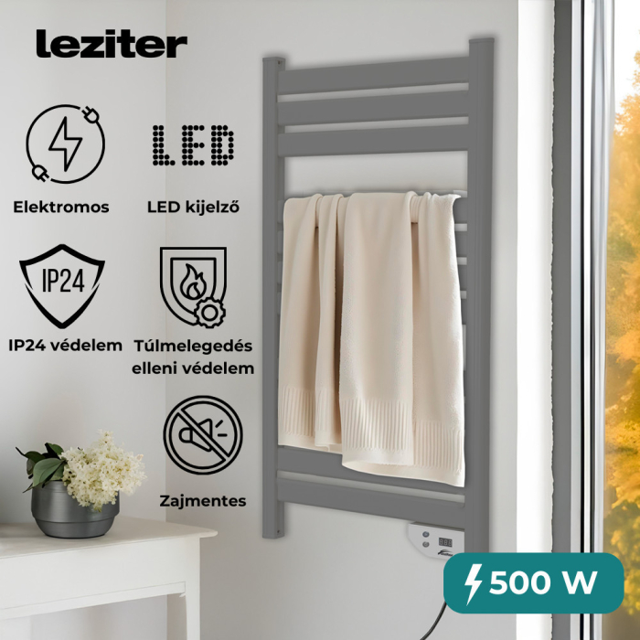 Leziter Radiator electric pentru prosoape 500W [4]