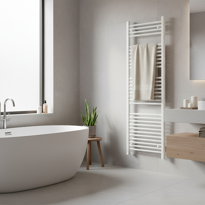 Leziter Radiator uscător de prosoape drept 1600x600 mm alb [2]