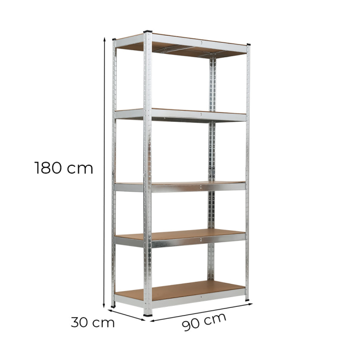 Leziter Raft robust 180x90x30 cm 175 kg crom [3]