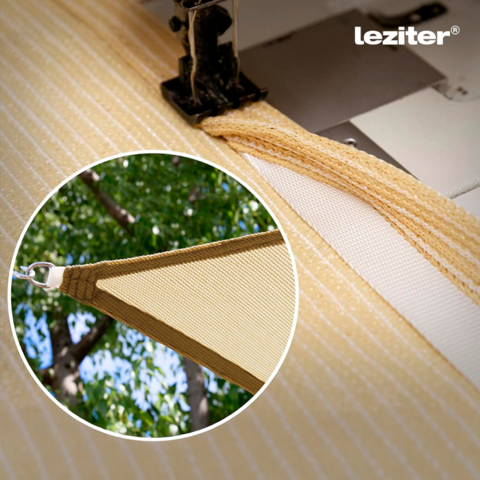 Leziter Rana soare naviga dreptunghiular 5x6 m bej [4]