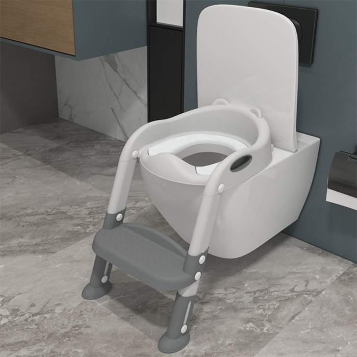 Leziter Toaletă cu scări înguste gri [2]