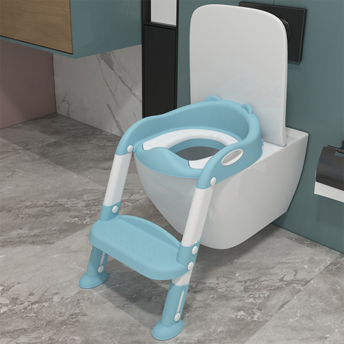 Leziter Reductor de toaletă în trepte albastru [2]