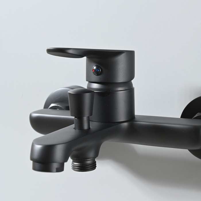 Leziter Robinet de umplere a băii Colly negru [6]