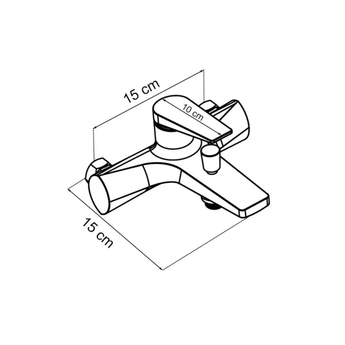 Leziter Robinet de umplere a băii Colly [3]