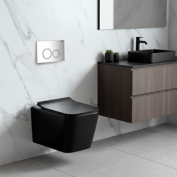 Leziter Roya Tina 82CHR Set rezervor de toaletă de perete [2]