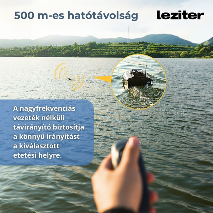 Leziter Rucsac pentru barca de alimentare X1 GPS+4G cu compartiment dublu de alimentare cu carbon [5]