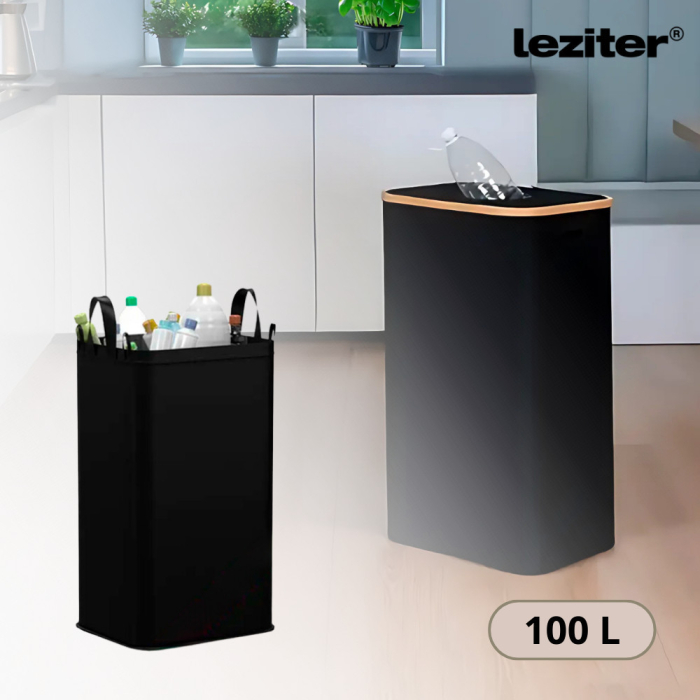 Leziter Sac de colectare selectivă a sticlelor 100l [2]