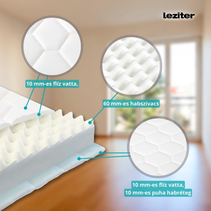 Leziter Saltea din spumă DreamX 90x200x12 [3]