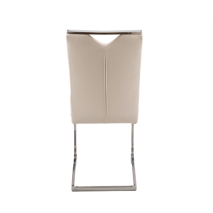 Leziter Scaun de dining Letti, alb [6]