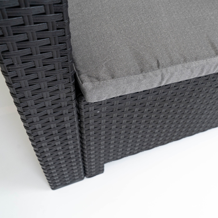 Leziter Scaun de grădină din plastic Nero [6]