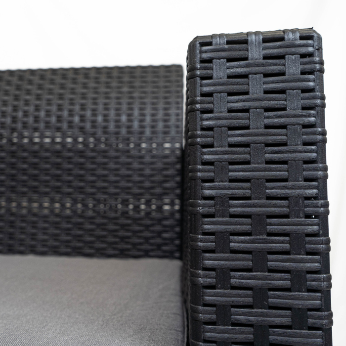 Leziter Scaun de grădină din plastic Nero [5]