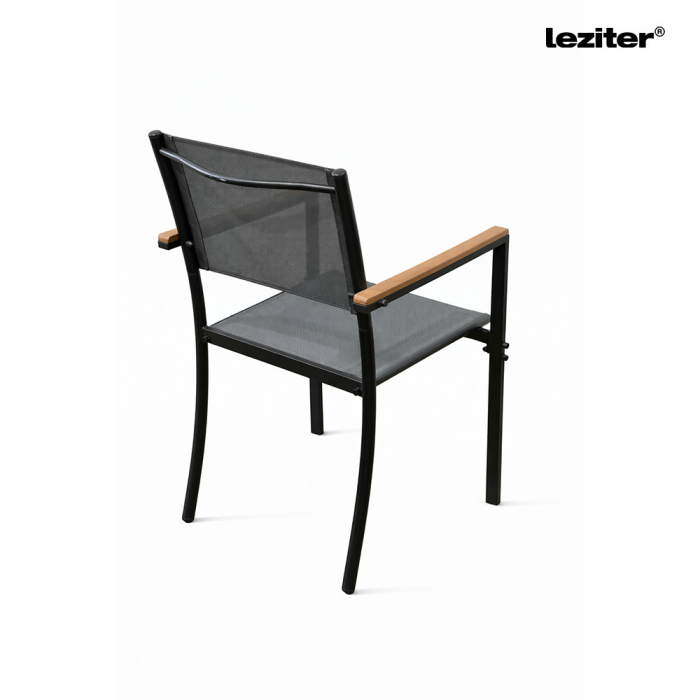 Leziter Scaun de grădină Lido cu cadru metalic [5]