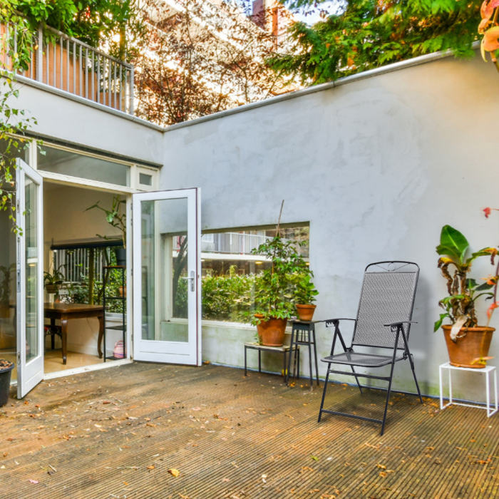 Leziter Scaun de grădină pliabil Alba din plasă metalică [2]