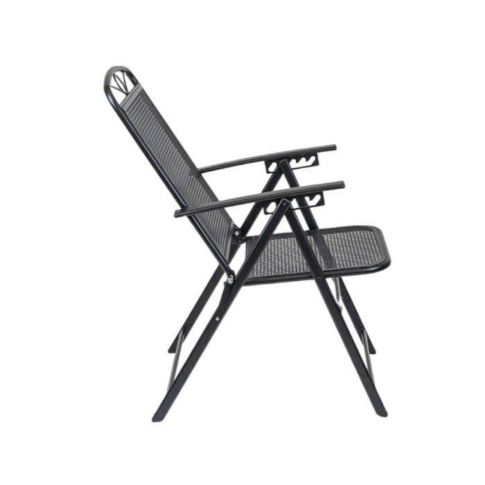 Leziter Scaun de grădină pliabil Alba din plasă metalică [6]