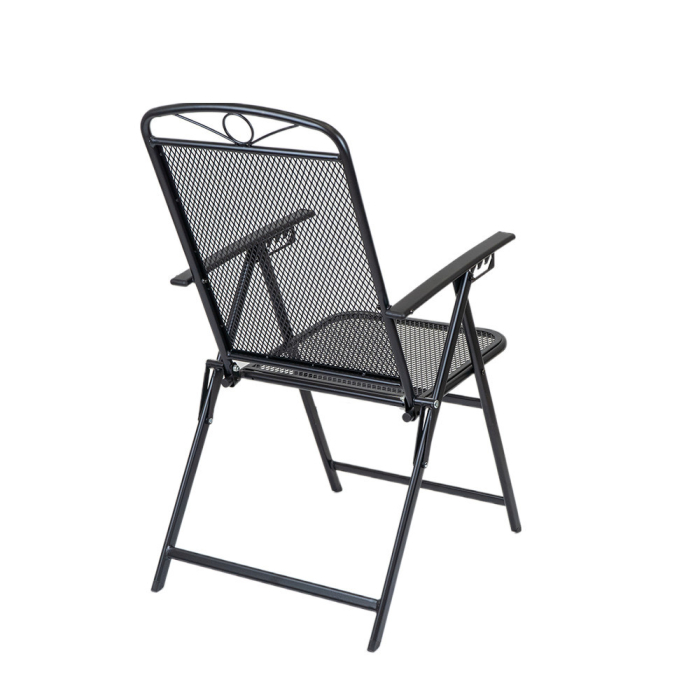 Leziter Scaun de grădină pliabil Alba din plasă metalică [4]