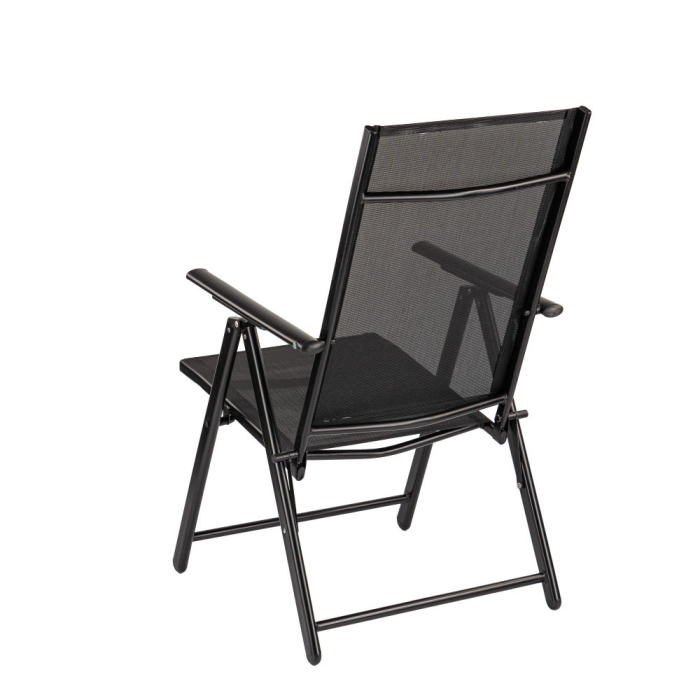 Leziter Scaun de grădină pliabil Lugo cu cadru metalic [9]
