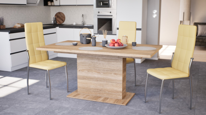 Leziter Scaun de masă Aida, bej [2]