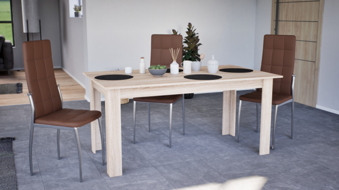 Leziter Scaun de masă Aida, maro [2]