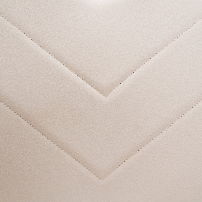 Leziter Scaun de masă Letti, alb [9]