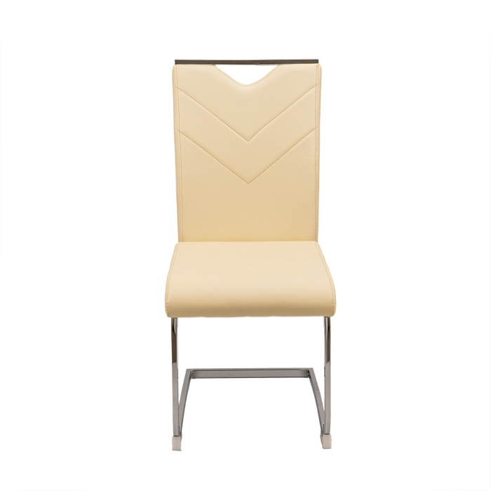 Leziter Scaun de masă Letti, bej [3]