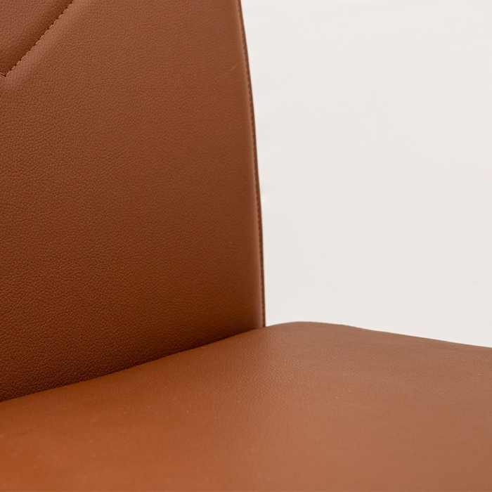 Leziter Scaun de masă Letti, maro [6]