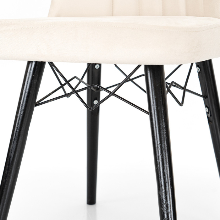 Leziter Scaun de masă Lorna, alb [7]