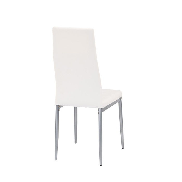 Leziter Scaun de masă Tino NOVA în alb-gri [7]