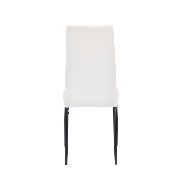 Leziter Scaun de masă Tino NOVA în alb și negru [6]