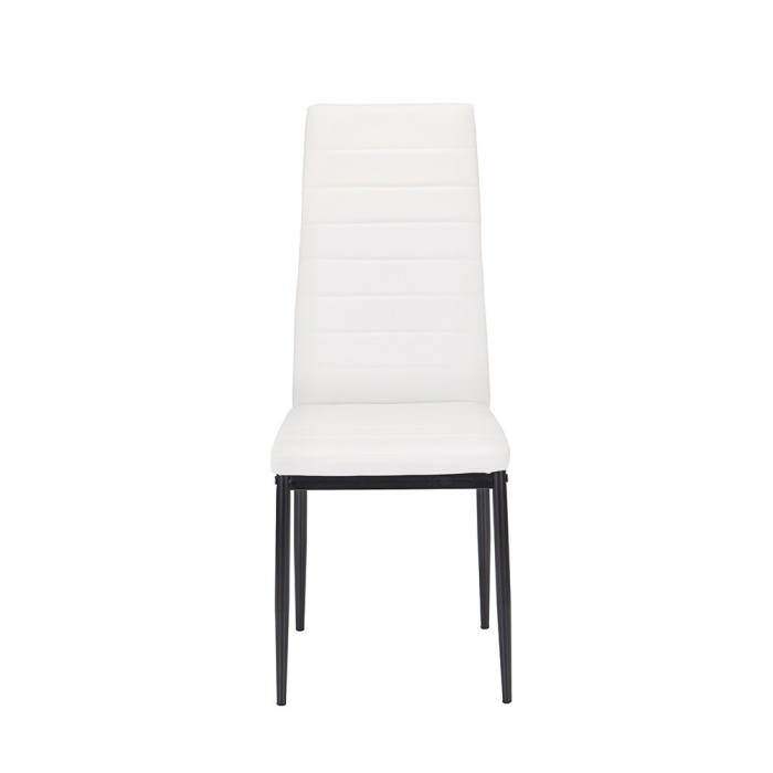 Leziter Scaun de masă Tino NOVA în alb și negru [5]
