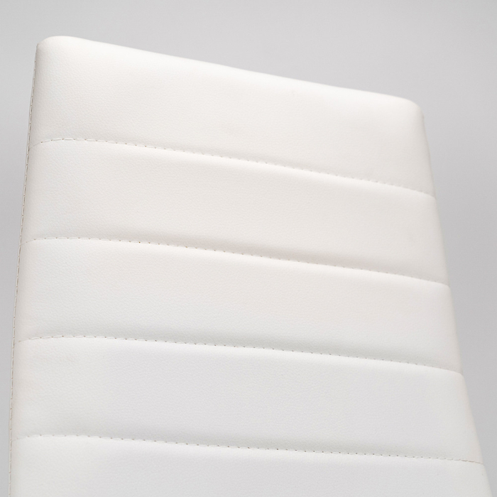 Leziter Scaun de masă Tino NOVA în alb și negru [8]