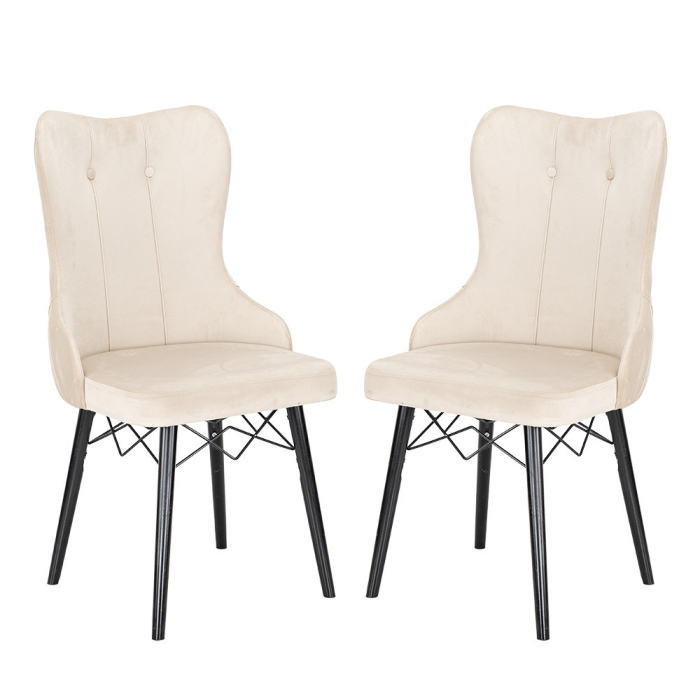 Leziter Scaun de masă Tiva alb [4]