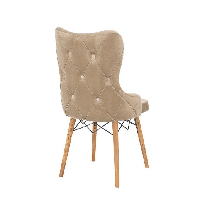 Leziter Scaun de masă Tiva în culoarea nisipului [6]