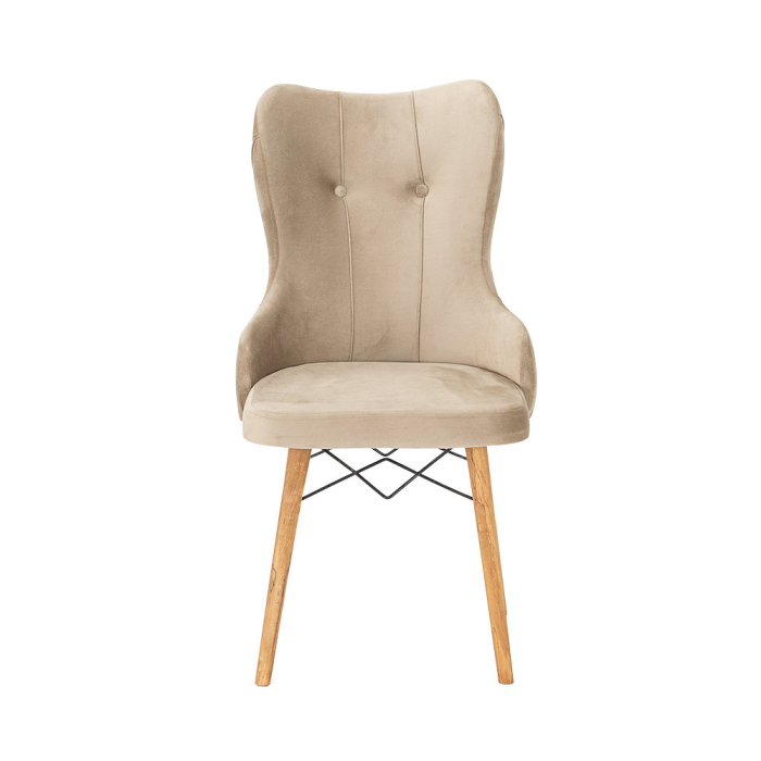 Leziter Scaun de masă Tiva în culoarea nisipului [5]