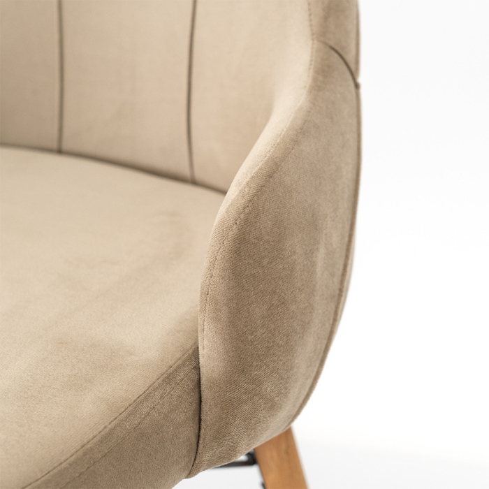 Leziter Scaun de masă Tiva în culoarea nisipului [9]