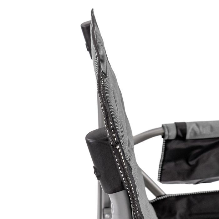 Leziter Scaun de pescuit Leziter Comfort Plus cu braț și suport pentru pahare gri [6]