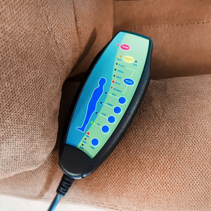 Leziter Scaun electric de masaj Relaxa balansoar și pivotant [8]