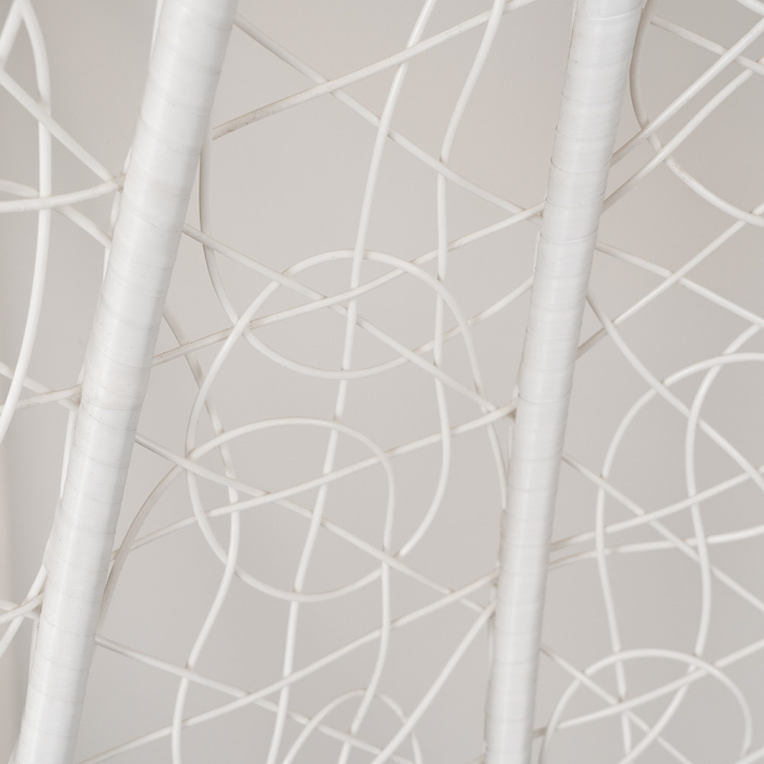 Leziter Scaun hamac Havana alb-negru [4]